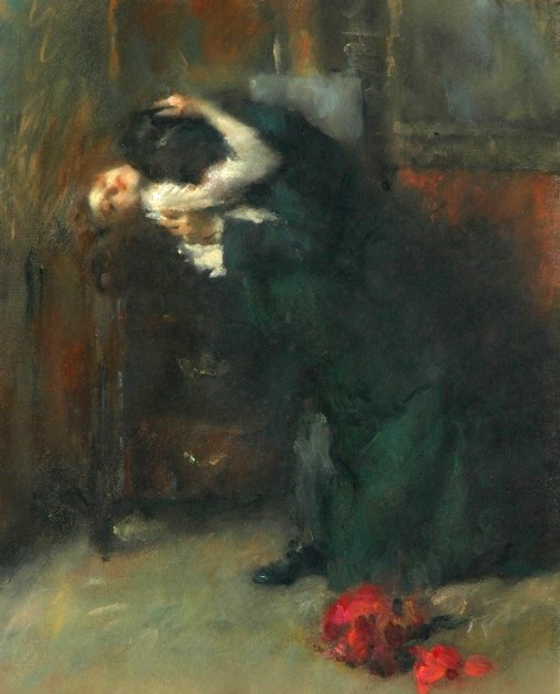 The Kiss by Antonio Ambrogio Alciati